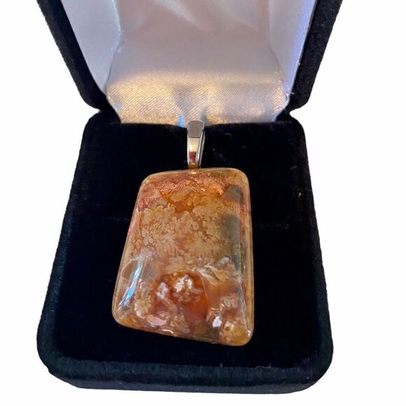 Geuine Jasper Pendant. Good  Sized! - Picture 1 of 2